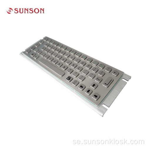 Diebold Metalic Keyboard för informationskiosk